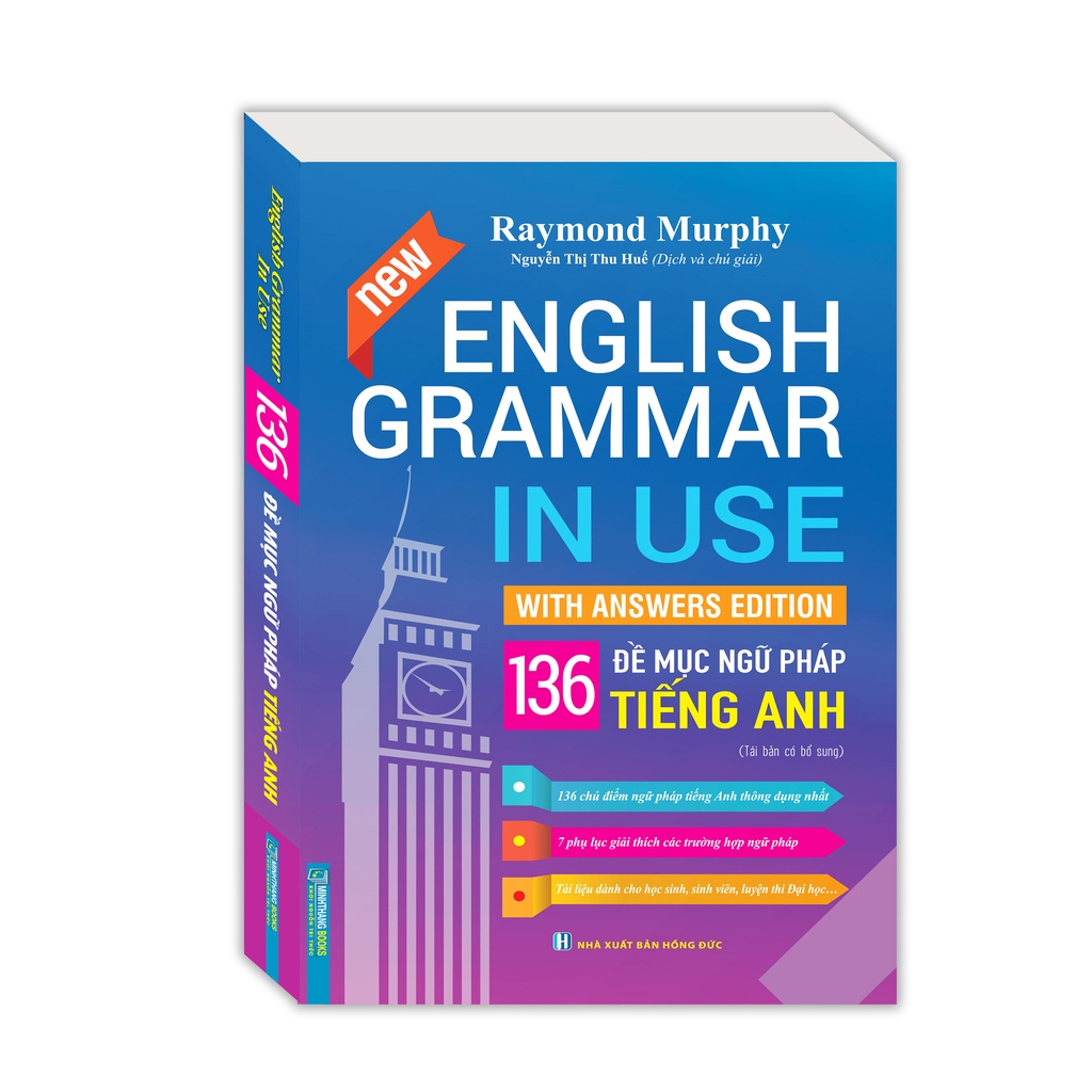 หนังสือ - English Grammar In Use 136 English Grammar Topics (เวอร์ชั่นสี)