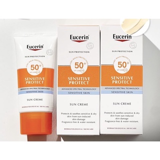 ✅พร้อมส่ง/ของแท้💯✅ Eucerin Sensitive Protect Face Sun Cream SPF50+ 50ml