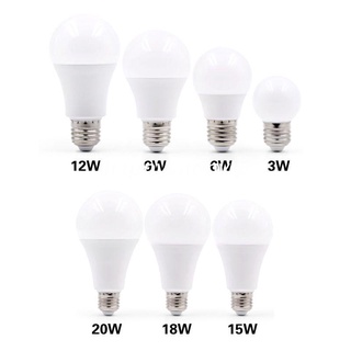 HSV 1PC LED Lamp 3W 5W 7W 9W 12W 15W 18W 20W E27 LED Light Bulb Smart IC Real Power For Living Room Bedroom Home Lighting Bombillas