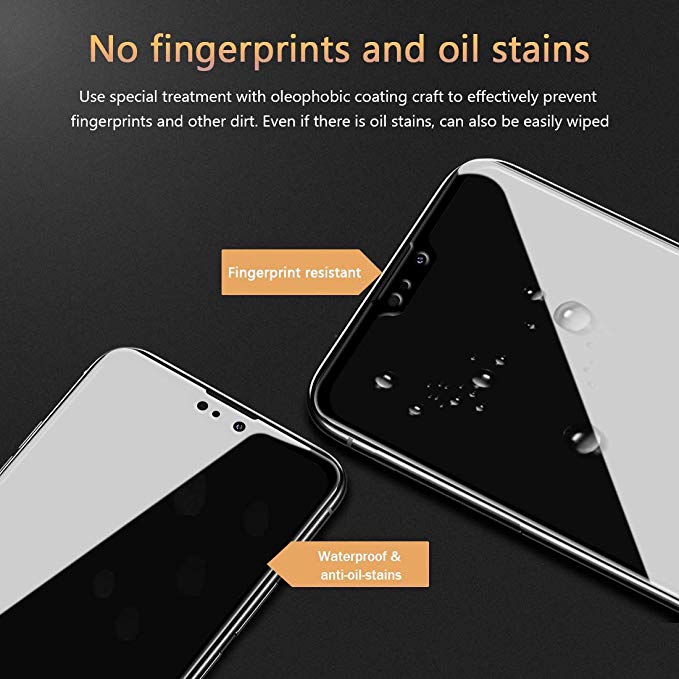 Curved Tempered Glass Screen Protector For ASUS ZenFone Max M2 ZB633KL – 9D Full Coverage