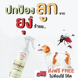 สเปรย์ดับกลิ่นสุนัข FLEA&amp;TICK : PETSU :สารสกัดจากญี่ปุ่น - น้ําหอมดับกลิ่น ผลิตภัณฑ์ปรับอากาศ  สเปรย์อาบน้ำแห้ง