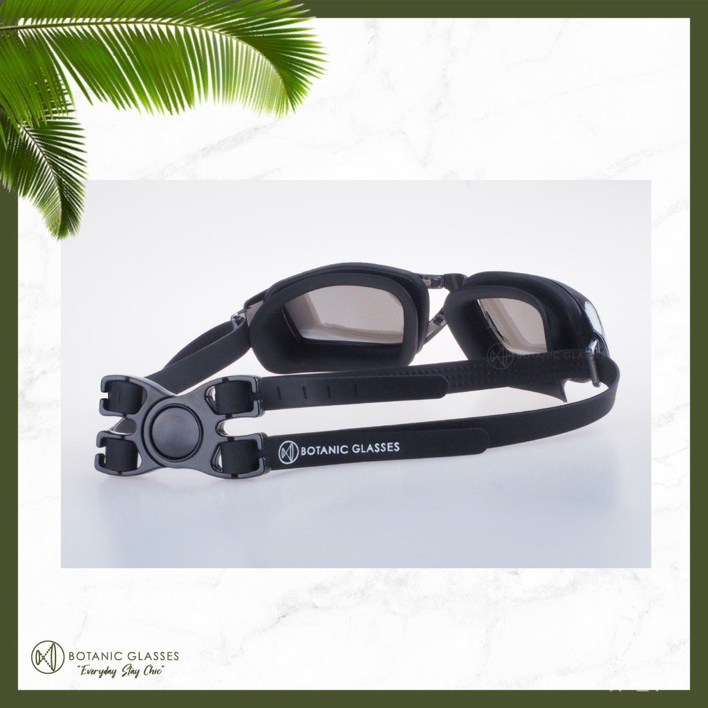 [ลดเพิ่ม40.-โค้ดWG40APR] แว่นกันน้ำ สายตาสั้น 150 ถึง 800 แว่นว่ายน้ำ ของแท้ Botanic Glasses กัน UV 99% Free กล่องแว่น j