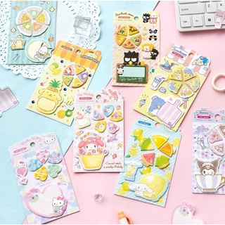 น่ารัก Sanrio กระดาษโน้ตสร้างสรรค์ Cinnamoroll กระดาษโน้ตการ์ตูน Melody ของฉัน Pachacco Hello Kitty TuxedoSam ของขวัญเครื่องเขียน