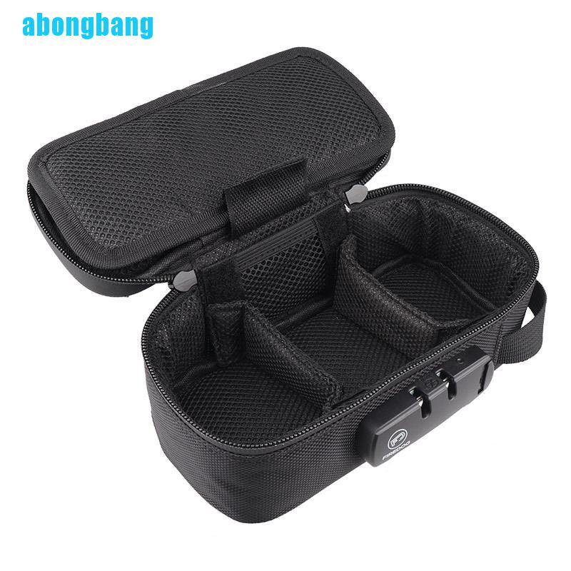 Abongbang กระเป๋าเก็บของคาร์บอน กันกลิ่น พร้อมตัวล็อก