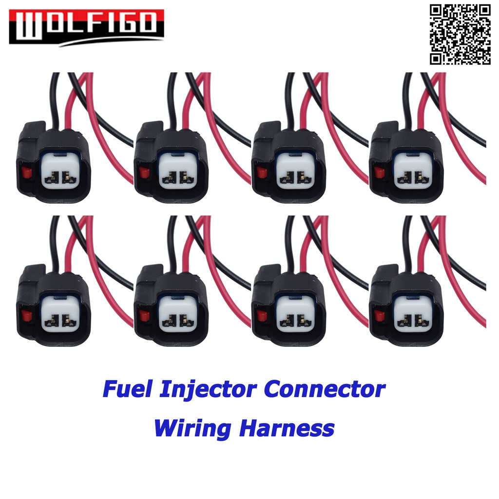 New Fuel Injector Alternator ABS Connector Wiring Repair Harness Kit EV6 For Wrangler JK TJ, Dodge J
