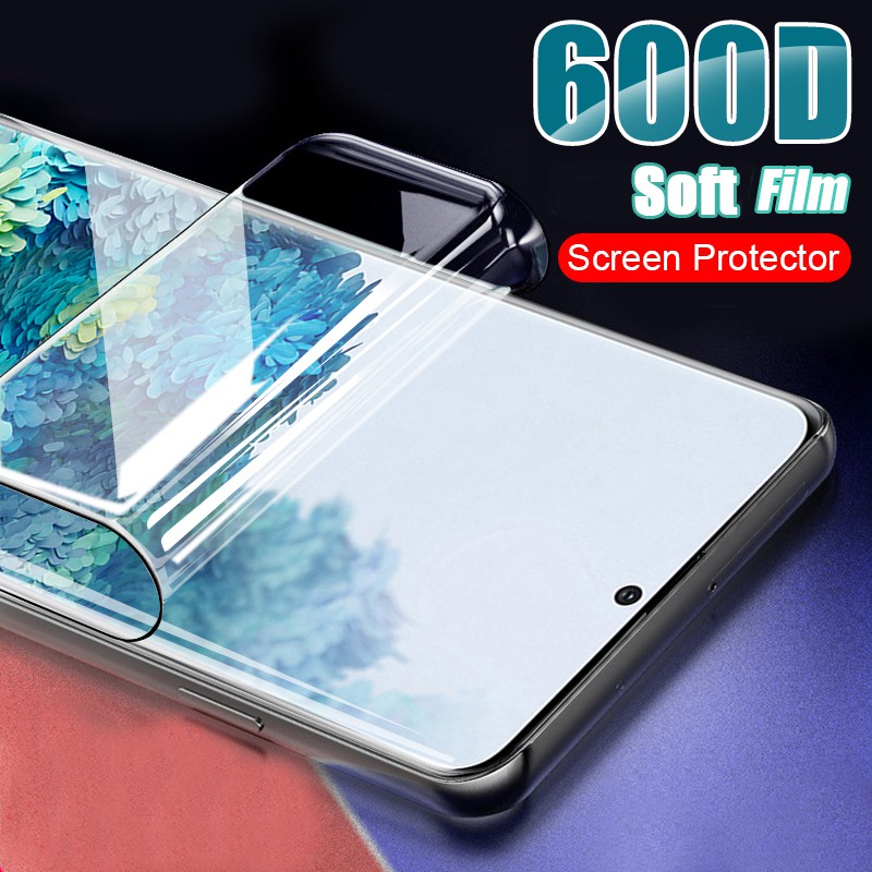 ฟิล์มนุ่ม เต็มจอฟิล์มกันรอย Soft Film Samsung Galaxy S10E S7 Edge S8 S9 ...