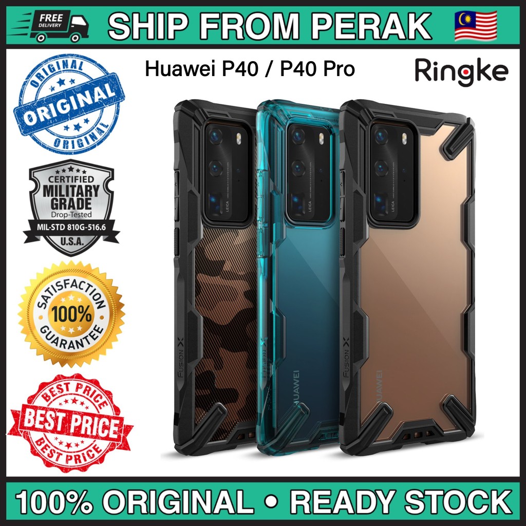 Ringke Fusion-X Huawei P40 / P40 Pro Case Cover Casing