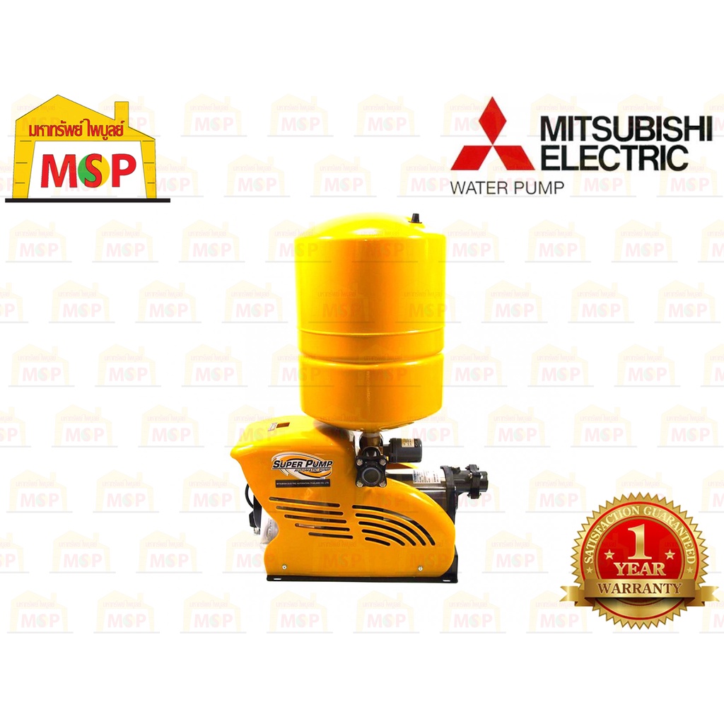 Mitsubishi มิตซูบิชิ ปั๊มน้ำอัตโนมัติ หลายใบพัด UMCH-905S.15 900W 220V ท่อ 1"x 1" 24L 2P 5ใบพัด