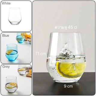 แก้วใส แก้วน้ำ Wine Glass  ปลอดแคดเมียมและตะกั่ว ล้างในเครื่องล้างจานได้ รูปทรงของแก้วช่วยให้ไวน์มีกลิ่นและรสชาติดีขึ้น