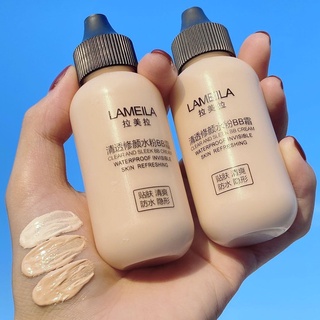 Lameila 3037 รองพื้น คอนซีลเลอร์ เบลอรูขุมขน ปกปิดรอยสิว จุดด่างดํา ปรับผิวขาวกระจ่างใสเรียบเนียน ติดทน คุมมัน กันเหงื่อ