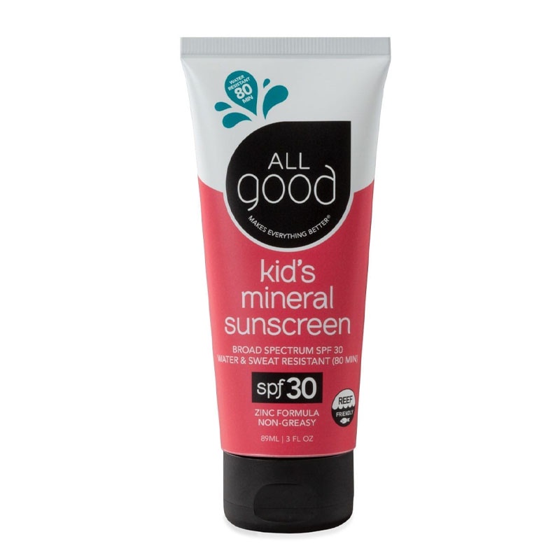 Allgood SPF 30 Kids Mineral Sunscreen Lotion โลชั่นกันแดดกันน้ำสำหรับ ...