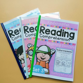 Kindergarten Reading Comprehension English Training Book Children Kids Games Book