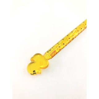 ไม้บรรทัดรูปเป็ด ขนาด 12cm สีสันน่ารักสดใส