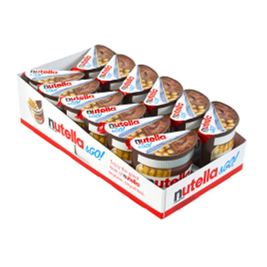 💚พร้อมส่ง❗️ Nutella & Go นูเทลลา พร้อมบิสกิตแท่ง ช็อคโกแลต นูเทลล่า นูเทลล่าโก นูเทลล่าจิ้ม แยมนูเทลล่า ขนมติดบ้าน