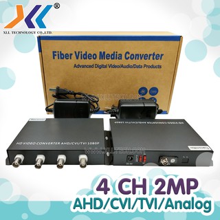 HD VIDEO CONVERTER AHD/CVI/TVI 1080P (2ล้าน) 4 ช่อง