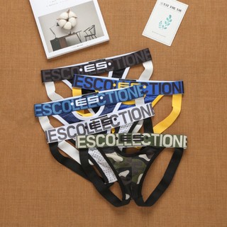 กางเกงในชายsexy ES COLLECTION รุ่งjockstrap โชว์ก้น เอวต่ำเซ็กซี่