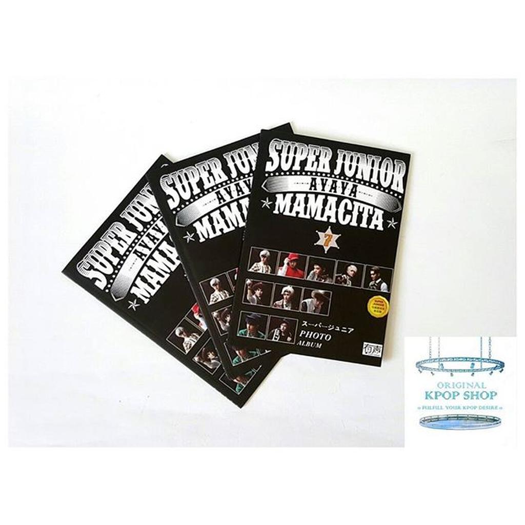 อัลบั้ม SUPER JUNIOR 7TH - การนําเข้าหนังสือภาพถ่าย MAMACITA LYRICS