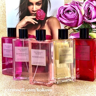 Victoria’s Secret Bombshell New Look Fine Fragrance Mist Collection 250ml Square Bottle New Model