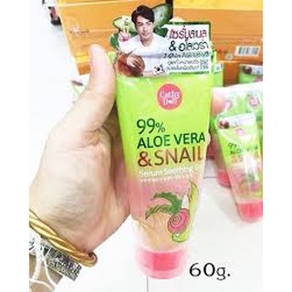 Doll Aloe Vera &amp; Snail Serum Soothing Gel  60g