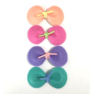 My candy felt hairclip 4อัน110.-