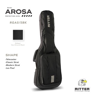 Ritter AROSA 5 "Sea Ground Black" กระเป๋ากีตาร์ไฟฟ้าทรง Telecaster / Strat / Les Paul