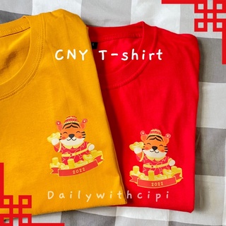 พร้อมส่ง IMLEK / CNY 2022 / SINCIA เสื้อเชิ้ตสีแดง