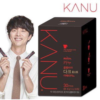 maxim kanu mild and dark roast mini กาแฟเกาหลี กาแฟ รส americano🇰🇷 30pcs หอม อร่อย กง ยู confirm ไม่มีกล่อง 맥심 카누 다크 로스트