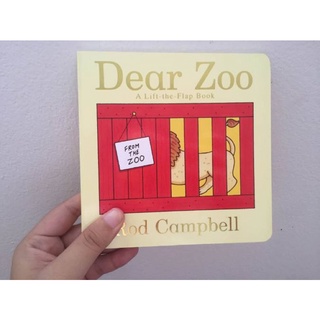 หนังสือบอร์ดบุ๊คสำหรับเด็ก Dear Zoo หนังสือคลาสสิก