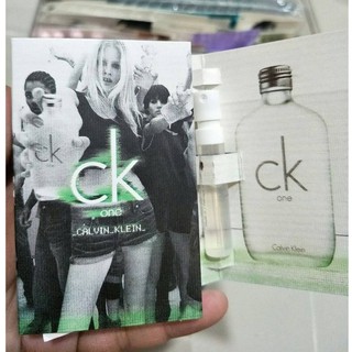 น้ำหอมเทสเตอร์ Ck one 1.2ml หัวสเปรย์