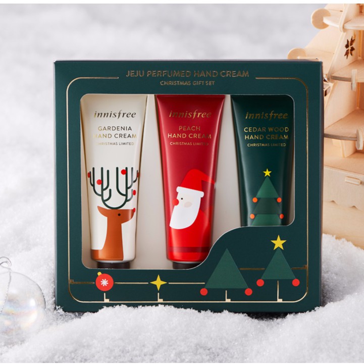 Jeju Perfumed Hand Cream Christmas Gift Set limited Shopee Thailand