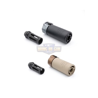 เก็บเสียง+ปลอกลดแสง ยี่ห้อ Surefire รุ่น Warden 3.5” (Warden Suppressor 3.5” &amp; Warcomp)