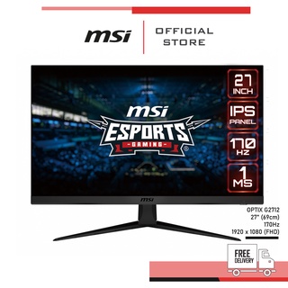 MSI Monitor OPTIX G2712 จอมอนิเตอร์ IPS, 170Hz, FHD (เกมมิ่งมอนิเตอร์ จอคอมพิวเตอร์)