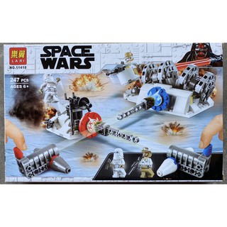 ชุดตัวต่อ Lari 11418 Star Wars Hoth Generator 247pcs Lym