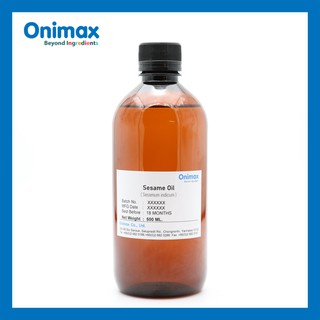 น้ำมันงาสกัด Sesame oil (Cosmetic grade) ขนาด500ml.