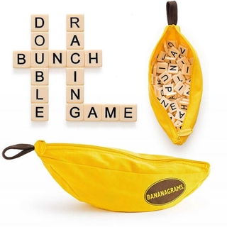 Lt - 02 - Banana Scrabble Crossword เกมสะกดคําสําหรับครอบครัว