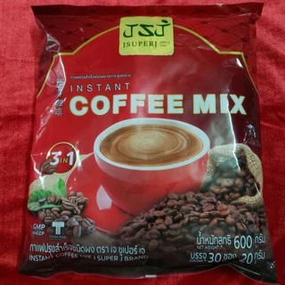กาแฟเจ100% สูตรเจ ปรุงสำเร็จ 3in1 ชนิดผง / 1ห่อ มี 30ซอง (ไม่เจก็ทานอร่อยจ้า) / Vegetarian Coffee
