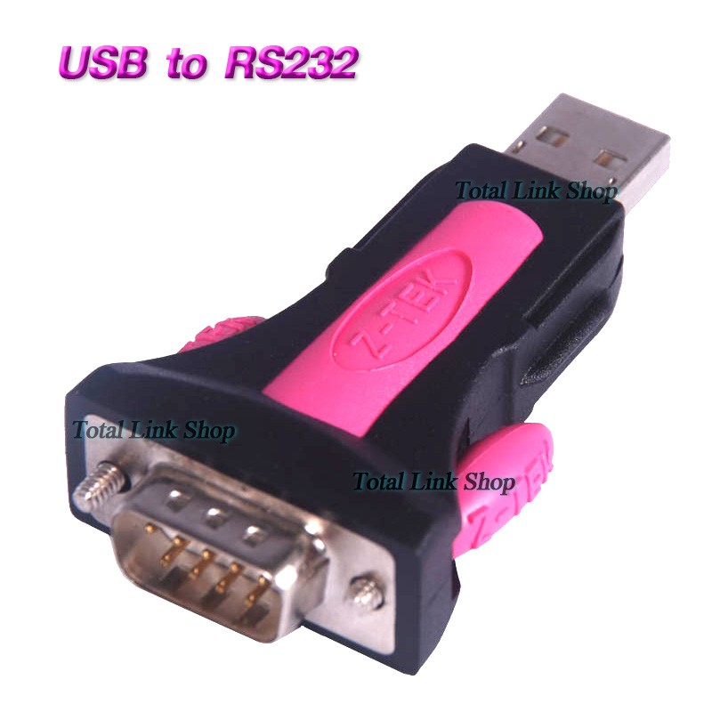 🌟Z-TEK ของแท้100%🌟อะแดปเตอร์ แปลง USB เป็น RS232 รองรับทั้ง Windows/Linux/Mac ถ่ายโอนเร็ว พร้อมสายขยาย USB 2.0 ยาว80cm