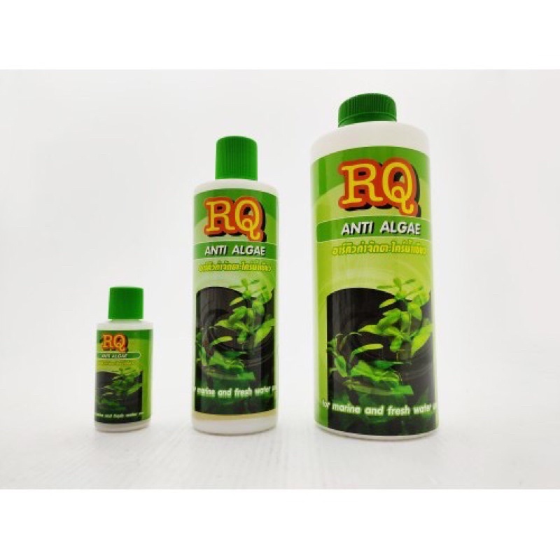 ส่งไว! RQ ANTI ALGAE ขนาด 30 200 500 1000 มิล ml. อาร์คิว กำจัดตะไคร่น้ำเขียว ราคาพิเศษ Promotion Pr