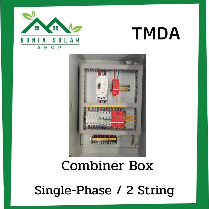 TMDA COMBINER BOX 3 Phase 2 String ตู้คอนโทรลไฟโซล่าเซลล์