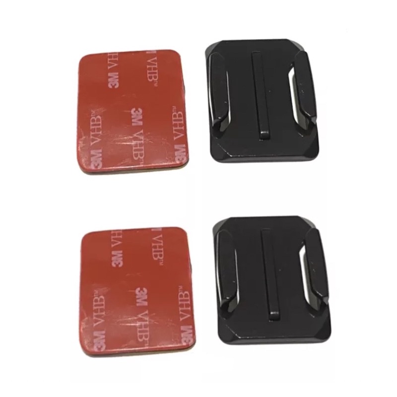 ฐาน และ แผ่นกาว สำหรับ กล้องโกโปร กล้องแอคชั่น BASE FOR ACTION CAMERA มีตัวเลือกทั้งแบบโค้งและแบบเรียบ