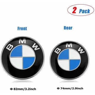 โลโก้สัญลักษณ์ด้านหน้าด้านหลังรถยนต์ 72 มม . สําหรับ Bmw E 46 E 39 E 38 E 90 E 60 Z 3 Z 4x3 X 5x6