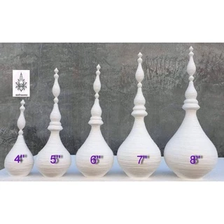 พุ่มฝ้ายพุ่มพันด้าย สีขาวล้วน