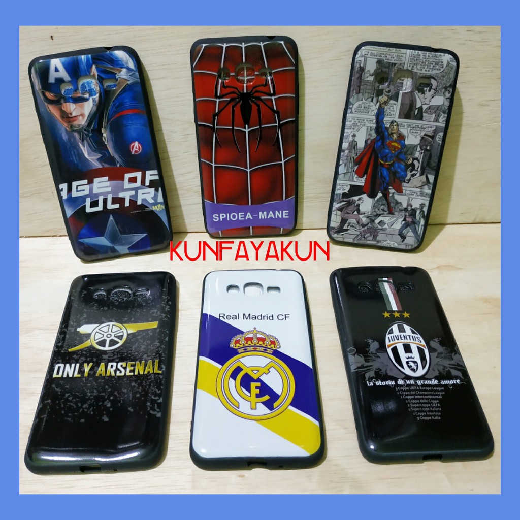 CHAMPION GUYS CHARACTER CASE SAMSUNG A71 / A21S / M11 / A01 CORE / A01 / J1 ACE / A50S / A50 / A30S 