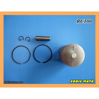 SUZUKI RC100 RC100G BRAVO PISTON SET SIZE 0.5 OVER SIZE  // ลูกสูบ ขนาด 0.5 ครบชุด สินค้าคุณภาพดี