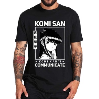 ถูกสุดๆ【พร้อมส่ง】เสื้อยืด แบบนิ่ม พิมพ์ลายอนิเมะ Komi Cant Communicate Komi San Comedy Merch สําหรับผู้ชาย และผู้หญิงรห