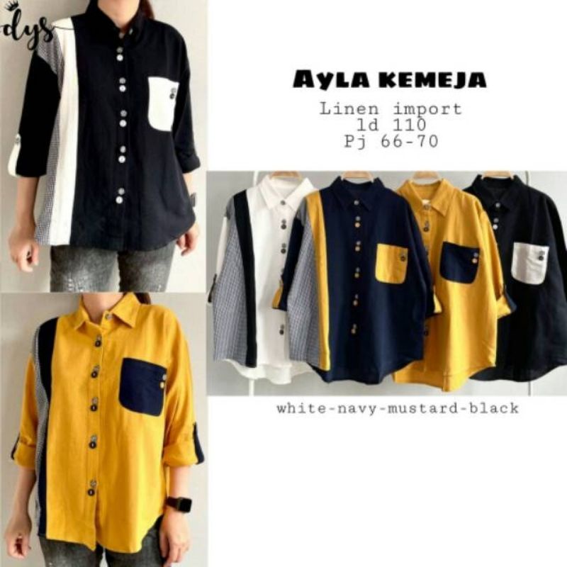 Kameja Ayla Shirt Girl โดย dys