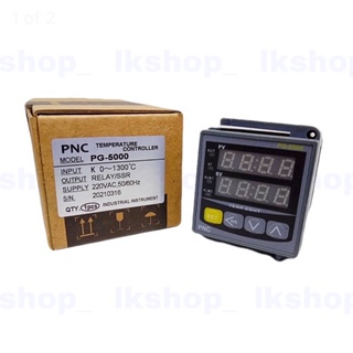 PE-5000 หน้า 48×48  TEMPERATURE CONTROLLER INPUT K 0-1300 C  OUTPUT RELAY/SSR. SUPPLY 220VAC,50/60Hz