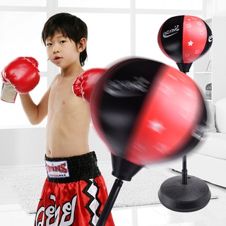 พร้อมส่งในไทย *Boxing Sport Set อุปกรณ์ชกมวยสำหรับเด็ก ปรับความสูงได้*