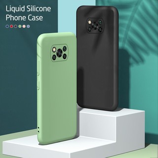 tpu เคสโทรศัพท์ซิลิโคน Xiaomi Poco X3 NFC PocoX3 NFC X3NFC Liquid silicone candy case