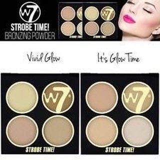 W7 Its Strobe Time Shimmering Powders